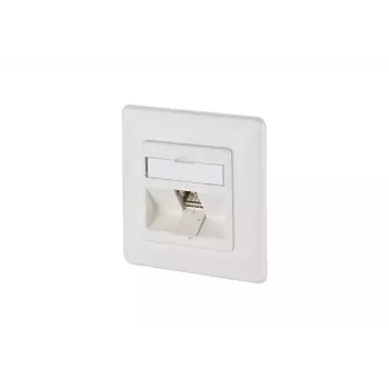 RJ-45 zásuvka BTR NETCOM 130B12D11002-E biela