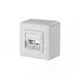 Zásuvka 2 x RJ-45 METZ CONNECT 130B10D20002-E biela