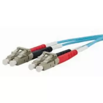 Optický kábel METZ CONNECT 151J1JOJO10E 2x LC OM3 1 m aqua