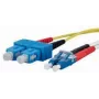 METZ CONNECT 151P1EOJO10E Duplexný prepojovací kábel SC/LC OS2 1 m