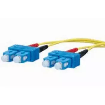 Optický kábel METZ CONNECT 151P1EOEO10E 2x SC OS2 1 m žltý
