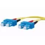 Optický kábel METZ CONNECT 151P1EOEO10E 2x SC OS2 1 m žltý