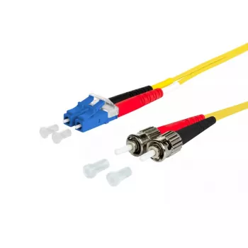 Optický kábel METZ CONNECT 151P1JOAO50E LC 2x ST I-V(ZN) H 5 m žltý