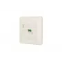 Zásuvka LC-D MetzConnect 1501207K1U-E biela