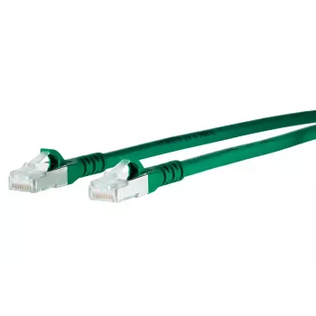 Sieťový kábel METZ CONNECT 1308457555-E 7,5 m Cat6a S/FTP zelený
