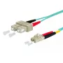 Optický kábel METZ CONNECT 151J1EOJOA5E SC LC OM3 15 m aqua
