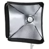 Softbox Walimex 16785 čierna strieborná biela 600x400x600 mm