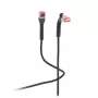 Flexline FL31-29025 Cat6a U/FTP čierny 1 m prepojovací kábel