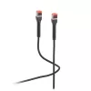 Flexline FL31-29045 Cat6a U/FTP čierny 3 m prepojovací kábel