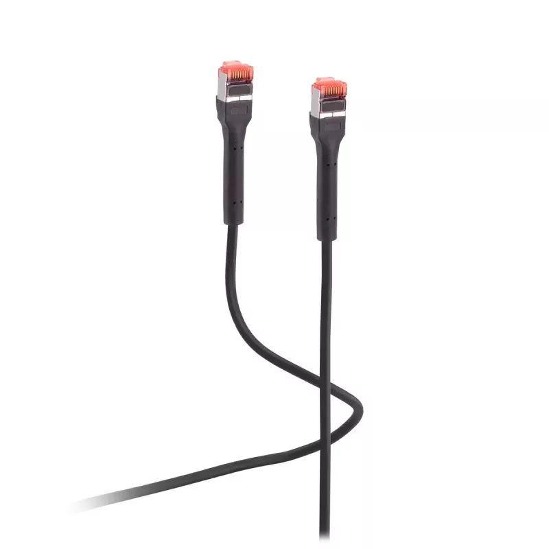Flexline FL31-29045 Cat6a U/FTP čierny 3 m prepojovací kábel