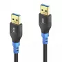 PureLink FI-U310-010 1 m USB 3.2 Gen 1 kábel čierna modrá