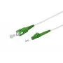 Optický kábel METZ CONNECT 151P7EAJA30E SC LC I-V(ZN) H 3 m biely