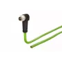 Sieťový kábel Metz Connect 142M2XA0010 zelený 1 m Cat6a