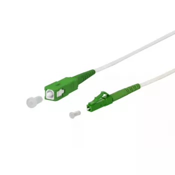 Optický kábel METZ CONNECT 151P7EAJAA5E SC LC I-V(ZN) H 15 m biely