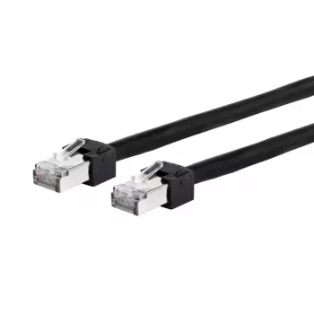 Sieťový kábel METZ CONNECT 13084F5000-E 5 m Cat5e S/UTP čierny