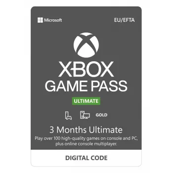 Game Pass Ultimate Microsoft Xbox Live 3 mesiace