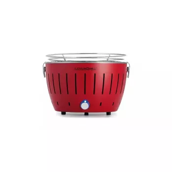 Gril LotusGrill G280 na drevené uhlie červený