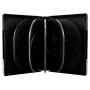DVD obal MediaRange 12 diskov 39 mm čierny