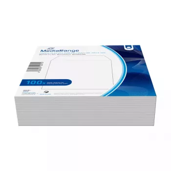 Obal na disky MediaRange BOX66 obal na optické disky 1 disk biely