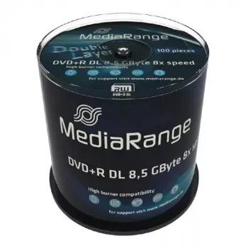 DVD+R DL MediaRange MR470 8,5 GB 100 kusov