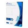 MediaRange MRINK123 Vložky do Blu-ray obalu, 265 x 149 mm, 130 g/m², matne biele, 50 hárkov