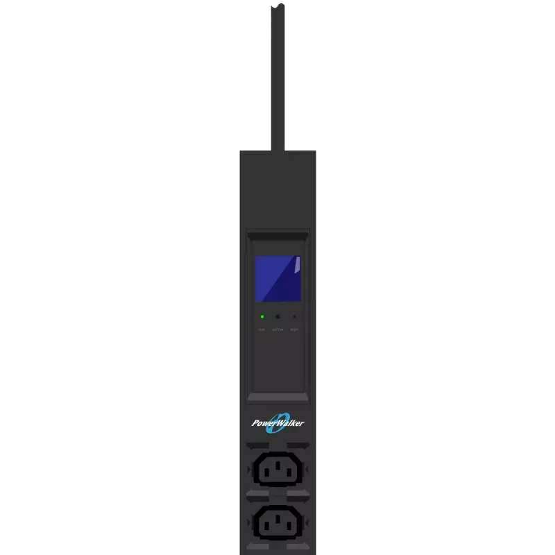 Rozvádzač napájania PowerWalker 10133028 24 AC zásuviek 0U čierny
