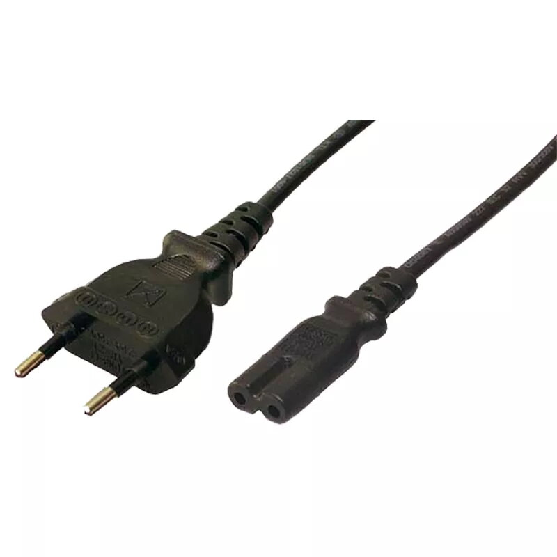 LogiLink CP092 Napájací kábel, eurozástrčka na C7, 1,8 m, čierny