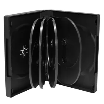 DVD-obal MediaRange BOX35-10 čierny pre 10 diskov