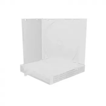 Obal na optický disk MediaRange BOX23-T Jewel Case 1 disk transparentný