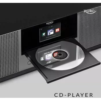 Kompaktný multi-mikro systém XORO SAT100380 — internetové rádio s DAB+ a FM (VKV)