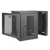 Nástenná 12HE rack skriňa Eaton SRW12USDP — 600,2×647,7×636,5 mm, IP20, čierna