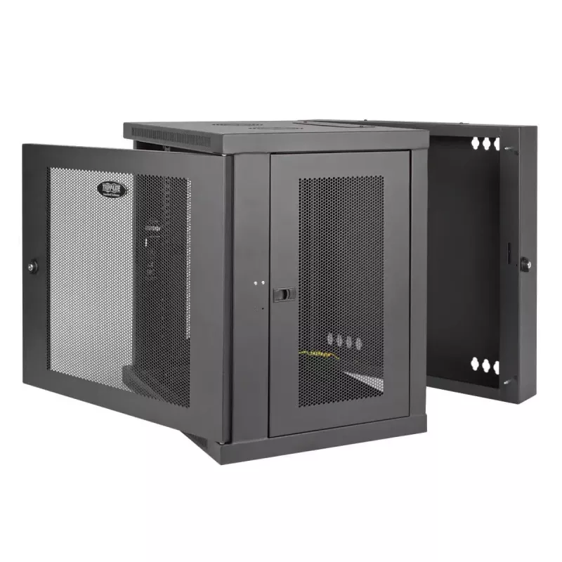 Nástenná 12HE rack skriňa Eaton SRW12USDP — 600,2×647,7×636,5 mm, IP20, čierna