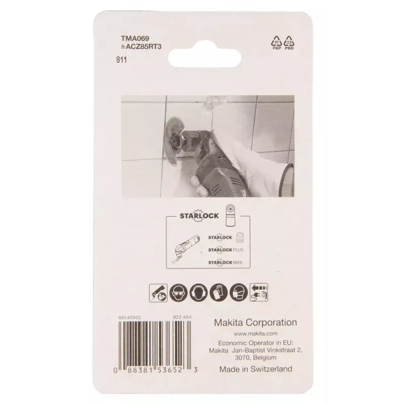 Makita TMA069 Segmentový pílový kotúč zo spekaného karbidu 85 mm (B-65028)