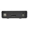 KVM prepínač 2-portový DisplayPort Tripp Lite B004-DP2UA2-K, 4K@60Hz, USB klávesnica/myš, audio, kábel