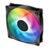 Ventilátor Iceberg Thermal IceGALE Lightning ARGB 12 cm čierny 3 kusy