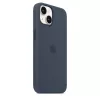 Silikónové puzdro Apple iPhone 14 MagSafe Storm Blue