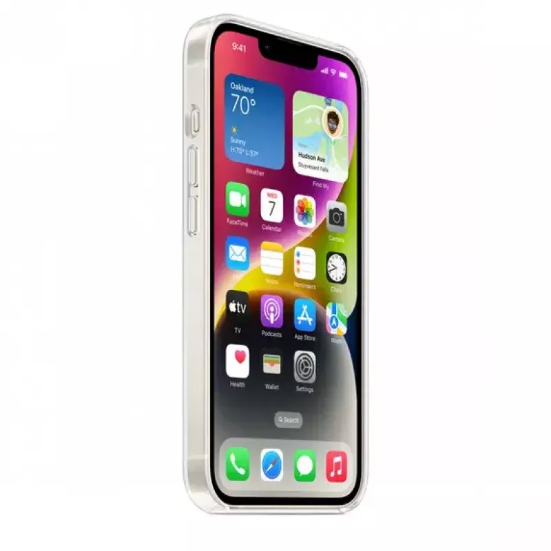 Clear Case kryt Apple iPhone 14 transparentný MagSafe