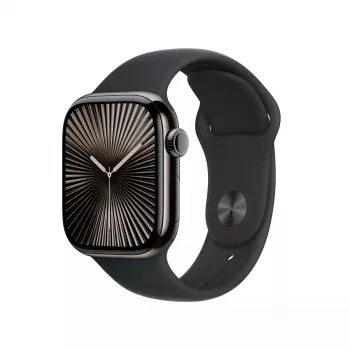 Smartwatch Apple Watch Series 10 GPS + Cellular 42mm puzdro z bridlicového titánu čierna