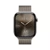Smartwatch Apple Watch Series 10 GPS + Cellular 46mm Natural titánové puzdro s Natural Milanese Loop – S/M