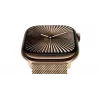 Smartwatch Apple Watch Series 10 GPS + Cellular 46mm Natural titánové puzdro s Natural Milanese Loop – S/M