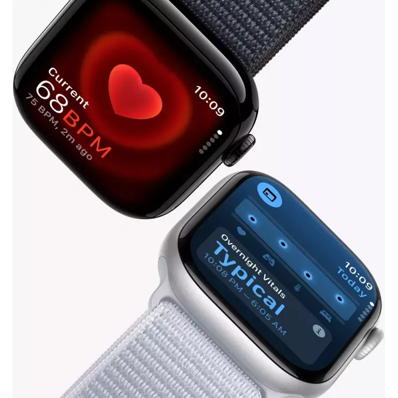 Smartwatch Apple Watch Series 10 GPS + Cellular 46mm Natural titánové puzdro s Natural Milanese Loop – S/M