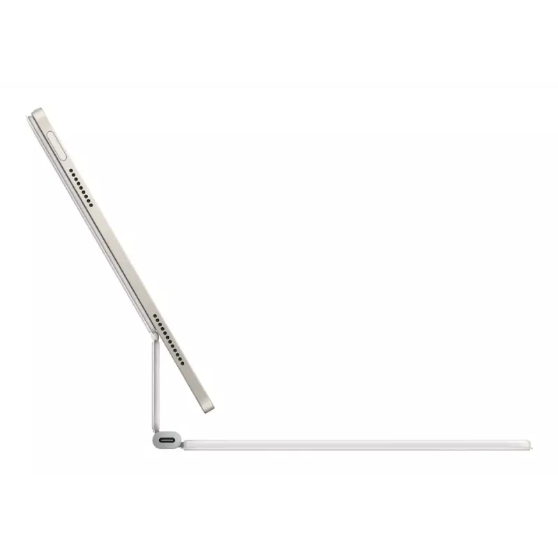 Apple Magic Keyboard QWERTY dánska biela s trackpadom