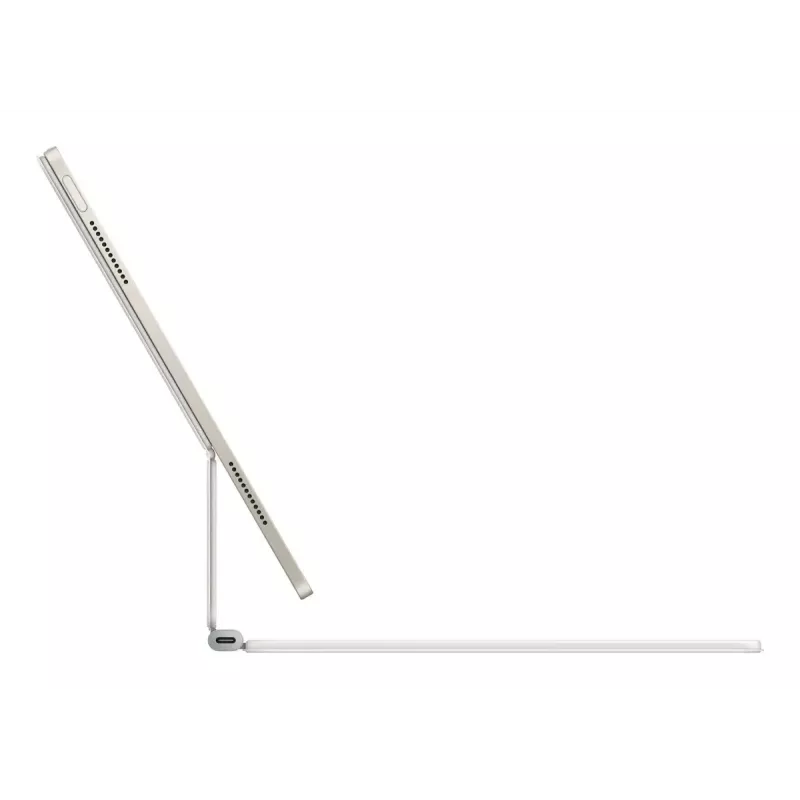 Apple Magic Keyboard QWERTY dánska biela s trackpadom