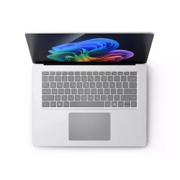Notebook Microsoft Surface Laptop 7 for Business Copilot+ PC (Intel) — 15 palcov 2496×1664, Intel Core Ultra 7 266V, 16 GB, 256 GB SSD, Intel Arc 140V, Windows 11 Pro, Platinum