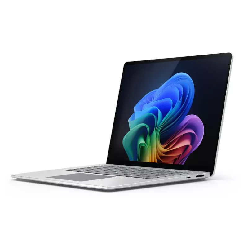 Notebook Microsoft Surface Laptop 7 for Business Copilot+ PC (Intel) — 15 palcov 2496×1664, Intel Core Ultra 7 266V, 16 GB, 256 GB SSD, Intel Arc 140V, Windows 11 Pro, Platinum