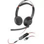 Headset Poly Blackwire 5220 Stereo USB-A — káblové stereo USB-A pripojenie, cez hlavu, mikrofón