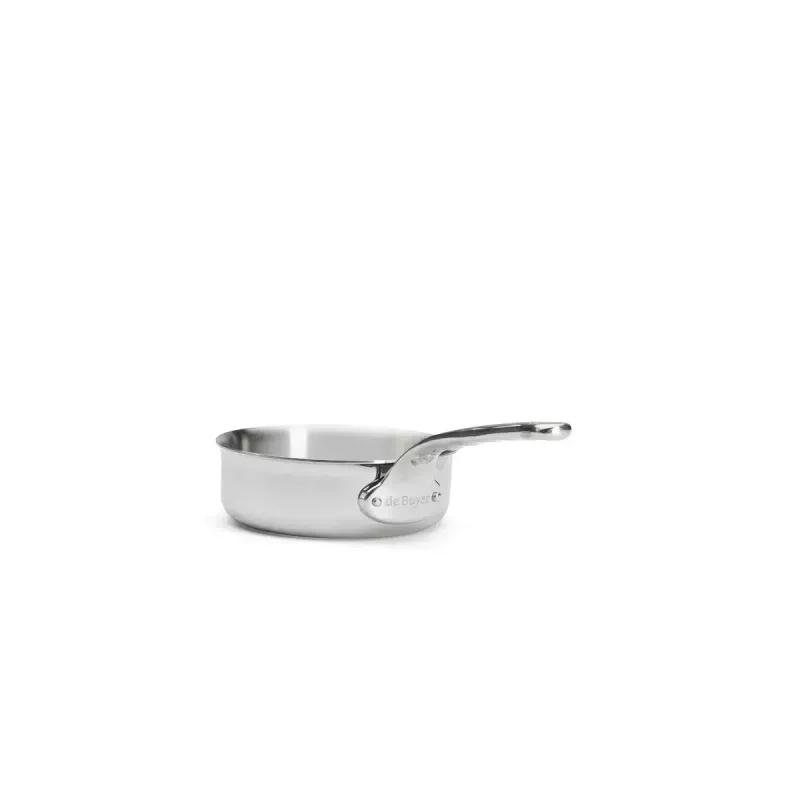 de Buyer Affinity Straight sauteuse 16 cm, 1 l, nehrdzavejúca oceľ