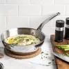 Sauté panvica de Buyer 3736.24 okrúhla nehrdzavejúca oceľ 24 cm