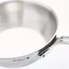Sauté panvica de Buyer 3736.24 okrúhla nehrdzavejúca oceľ 24 cm