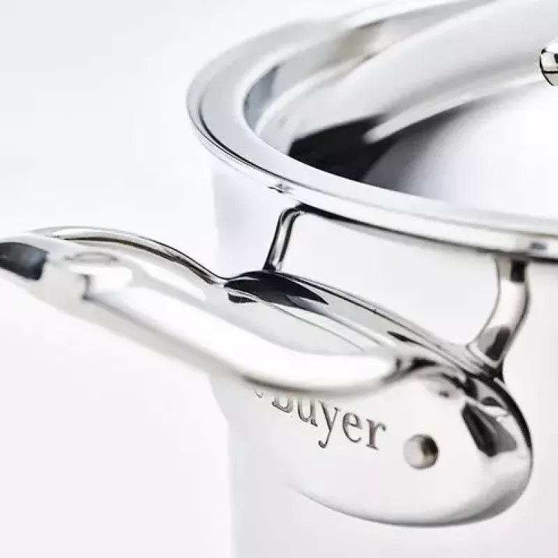 de Buyer Affinity Hrniec s pokrievkou, 28 cm, nehrdzavejúca oceľ